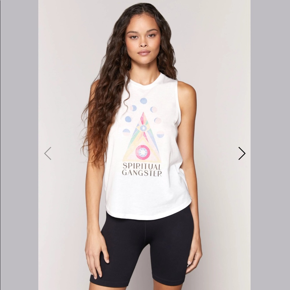 Spiritual Gangster Evil Eye Muscle Tank